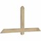 Ekena Millwork Eugene Rough Sawn Timber Gable Bracket, Douglas Fir, 60"W x 27"H x 2"D x 4"F, 11/12 Pitch GBW060X27X0204EUG00RDF - alternate 5